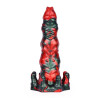 MONSTERED Gode Hortarix 19 x 5.5cm Noir et Rouge